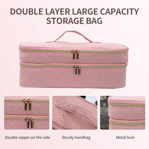 Estuche para secador de pelo que organiza todos tus accesorios sin enredos 4