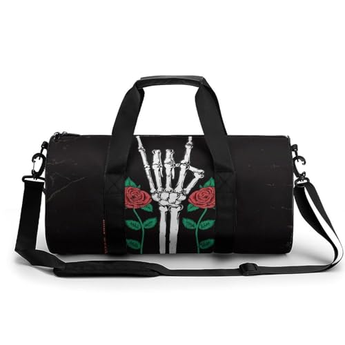 Duffel bag Mains Rock compact 45x23x23cm pour le sport et le voyage léger