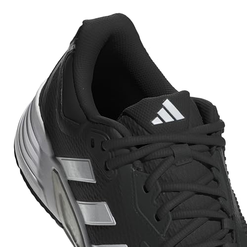 adidas Herren Solematch Control 2 Tennis Shoes, Core Black/Cloud White/Silver Metallic, 42 EU – Ansicht 8
