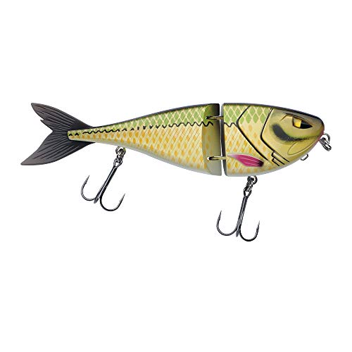 Berkley Zilla Jointed Pike Hecht Angelköder, Ayu Green, 13.5cm