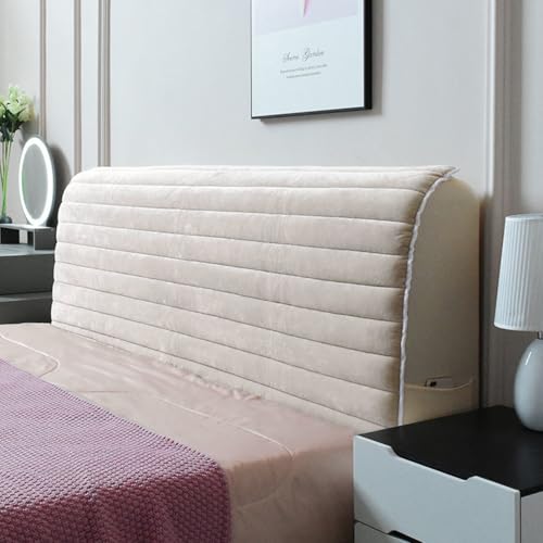 Funda de cabecero de terciopelo con diamantes