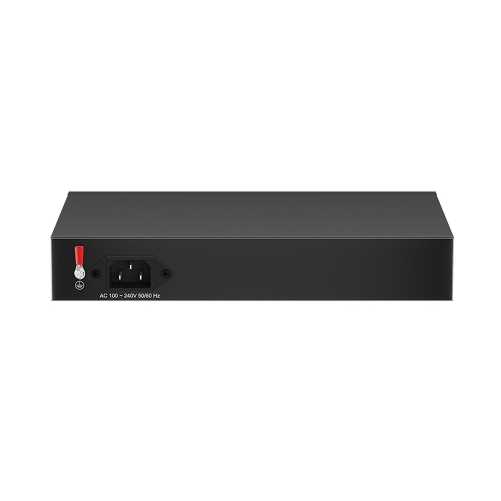 Switch Gigabit Ethernet a 10 porte con 8 porte PoE e 2-RJ45 in rame Uplink non gestito Plug and Play