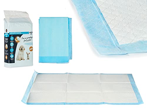 Higiene para Perros TIENDA EURASIA Empapadores para Perros Super Absorbentes - Elimina el Olor - Antibacterias - para un Aprendizaje Facil y...