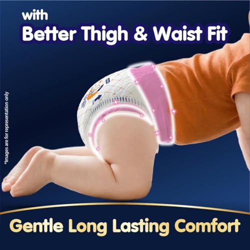 Image of New Mamypoko Pants Premium All Night Absorb| Pant Style Baby Diapers Medium Size(M), 70 Count, Ideal for 7-12Kgs|1 Diaper= Upto All Night Absorption now with 10% increased power|Wider Crisscross Sheet|Gentle Coco Care| 12hr Leakage Protection| Prevents Heaviness.