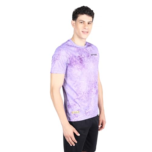 Image of YONEX Essentia Junior T-Shirt - Sustainable Performance | TruDry Moisture-Wicking | Cool, Dry and Comfortable | Round Neck | Light Weight | Eco-Friendly T-Shirt Recycled Plastic Bottles