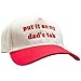 Onlydads Put It On My Dad’s Tab Embroidery Hat – 100% Cotton Embroidered Baseball Cap, Adjustable Dad Hat for Everyday Wear