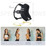ZELUS Weighted Vest Washable, Z-Fit Soft Iron Weighted Vest for Women and Men, 5/10/15 lb Weight Vest with Reflective Stripes & Adjustable Straps, Ultra Thin Weight Vest for Home Gym Strength Training Weight Loss Workout - Image 2