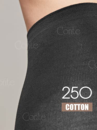 Image of Conte Warm Thick Winter Tights Cotton 250 Den