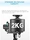 FeiyuTech SCORP Mini 3 Pro Gimbal-Stabilisator für spiegellose Kameras/Kompakt-/Actionkameras, Smartphone, integriertes AI-Tracking, Abnehmbarer Fernbedienungsgriff, 2 kg Nutzlast, 3-Achsen-Gimbal
