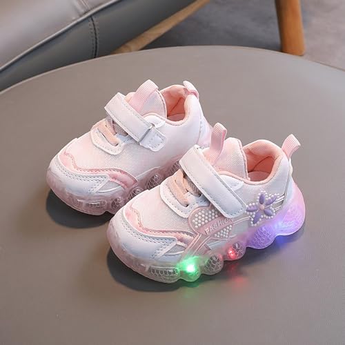 Chaussures de sport légères pour filles à lumières LED intégrées et confort bébé - 3