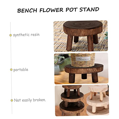 Support de fleurs bois intérieur extérieur pour plante succulente - 6