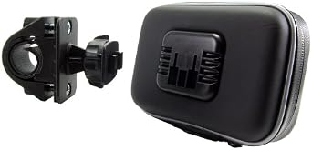 Sirius XM Satellite Radio Motorcycle Mount w/Water Resistant Case and Handle Bar Mount (fit bar up to 1.35 inches)
