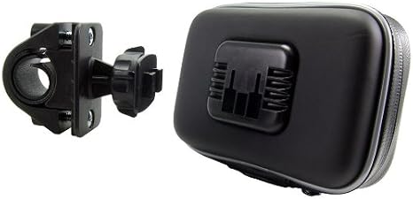 Sirius XM Satellite Radio Motorcycle Mount w/Water Resistant Case and Handle Bar Mount (fit bar up to 1.35 inches)