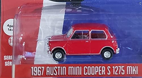 Greenlight 44880-B Hollywood Series 28 - The Italian Job - 1967 Mini S 1275 MkI - Red 1/64 Scale image 4