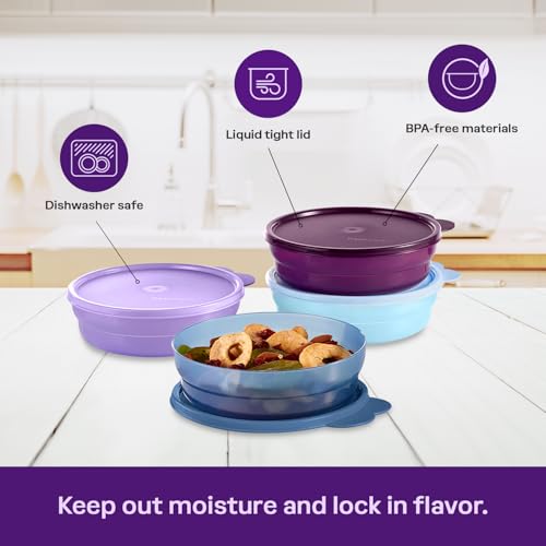 Bols à céréales chauffants Tupperware micro-ondes pour éviter les éclaboussures