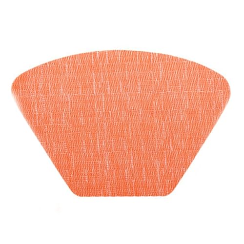 Sets de table orange uni 48 x 33 cm la finition parfaite - 2