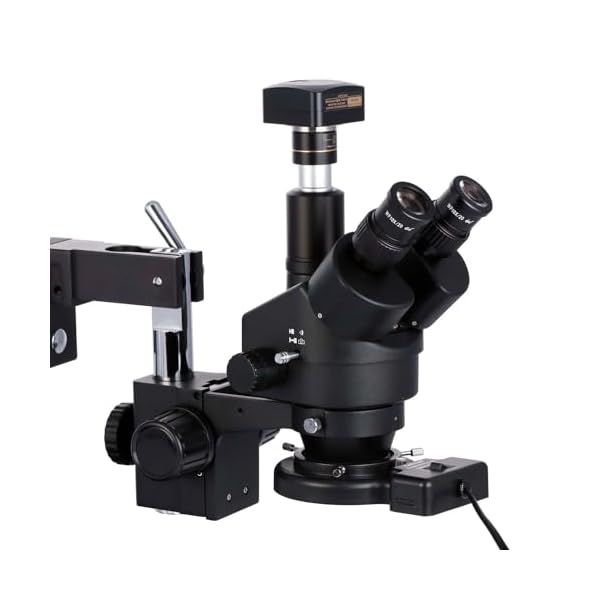 AmScope-SM-4TZ-FRL-MB-Digital-Professional-Trinocular-Stereo-Zoom-Microscope-WH10x-Eyepieces-35X-90X-Magnification-07X-45X-Zoom-Objective-8W-Fluorescent-Ring-Light-Double-Arm-Boom-Stand-110V-120V-Incl AmScope-SM-4TZ-FRL-MB-Digital-Professional-Trinocular-Stereo-Zoom-Microscope-WH10x-Eyepieces-35X-90X-Magnification-07X-45X-Zoom-Objective-8W-Fluorescent-Ring-Light-Double-Arm-Boom-Stand-110V-120V-Incl