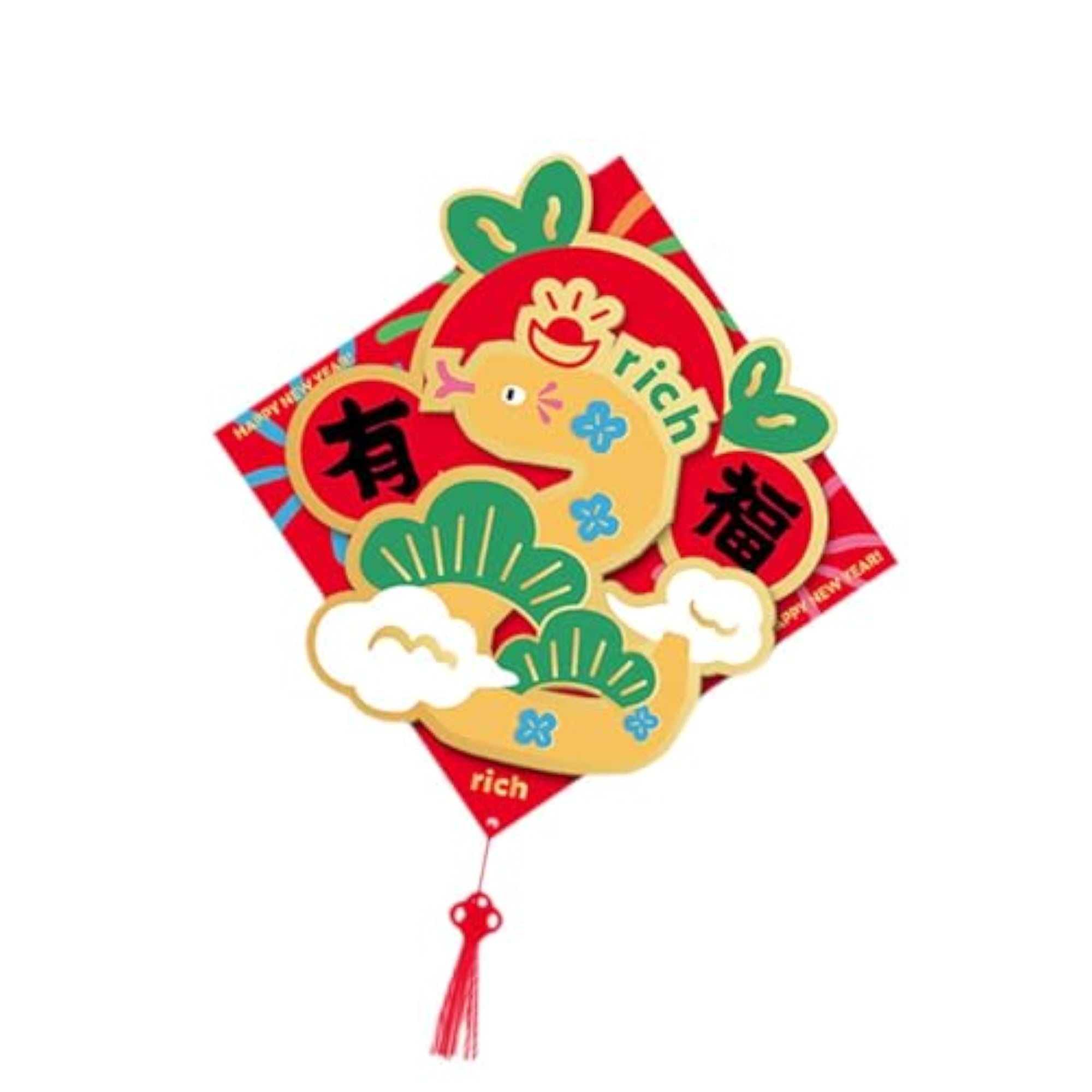 Chinese New Year Decorations 2025 Accessories Window Stickers