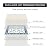 HOMETITUTE 10PCS 12x12 Inch Blue and Green Floral Tile Pattern Floor Tiles Peel and Stick Removable Self Adhesive DIY Vinyl Flooring Stickers for Kitchen Bathroom Living Room Entryway Home Decor