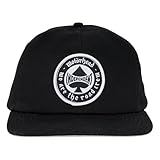 INDEPENDENT Unstructured Snapback Baseball Hat Motorhead Spade Skate Hat - Black, One Size