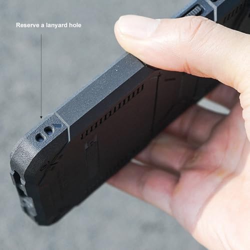 Fat Bear Capa protetora durável à prova de choque para celular Xiaomi REDMI K80 PRO Poco F7 Ultra K80 Ultra (versão magnética-preta, K80 Ultra)