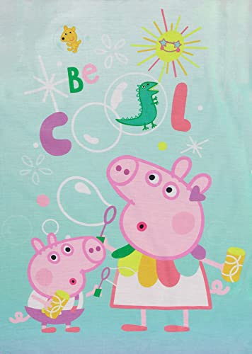 Peppa Pig Girls' Pajama Dorm Nightshirt Short Sleeve2