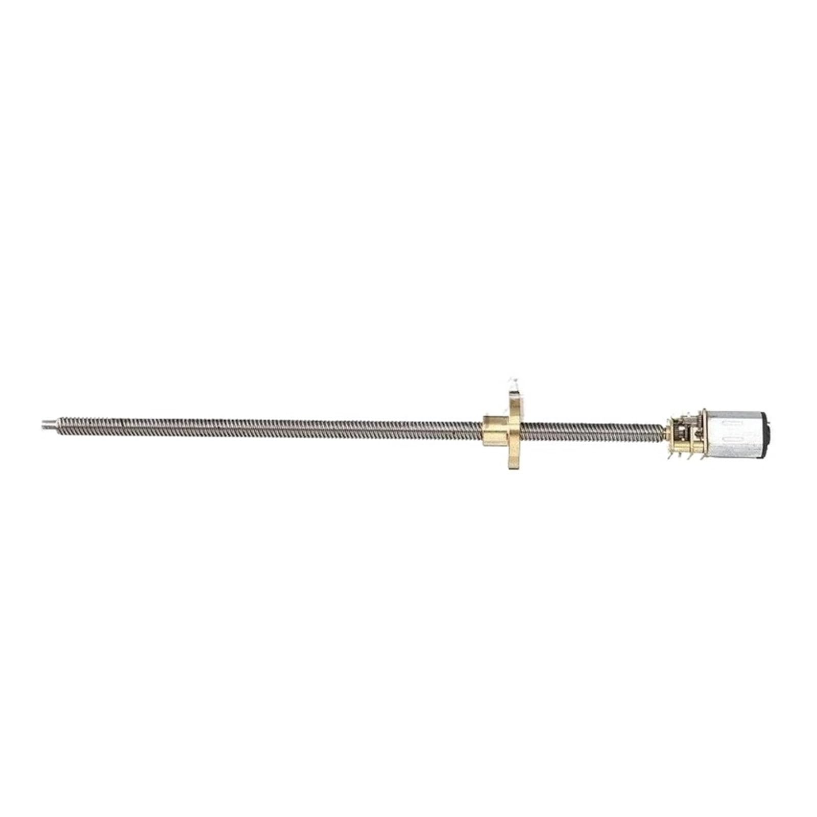 N20 T5 Gewinde Getriebemotor DC 6/12V 30-400RPM 160mm lange Schraube(3V 100rpm)