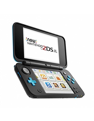 New Nintendo 2DS XL - Consola Portátil, Color Negro y Turquesa