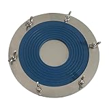 rockible Tent Flue Pipe Jack Roof Vent Cover for Wood Stoves, Blue