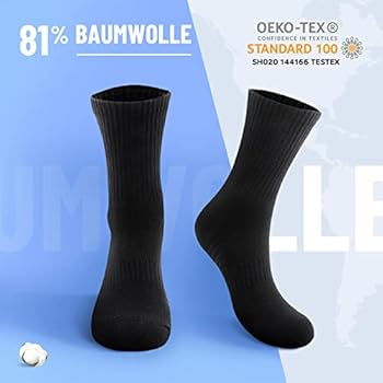 ZEPIQOR Lot De 6 Paires De Chaussettes De Tennis Pour Homme Et Femme, 36-43 Mi-mollet Chaussettes De Sport Respirantes, Chaussettes Rétro En Coton, Noir
