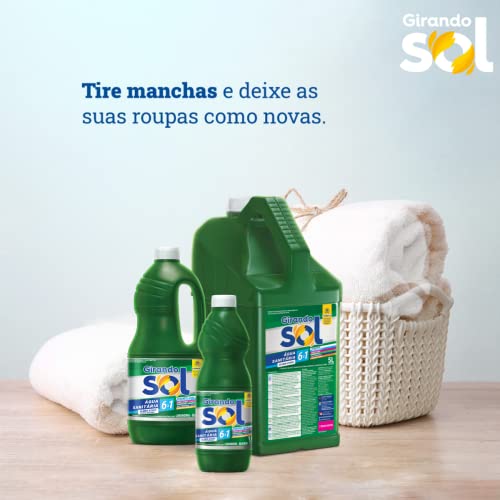 Girando Sol Água Sanitária Verde 1L