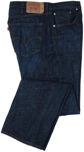 Levi's Men's 501 Original Fit Big & Tall Jean, Tidal Blue, 52x32