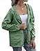 JMinger Womens Waterproof Raincoats Outdoor Windbreaker With Hood Lightweight Rain Jackets Large