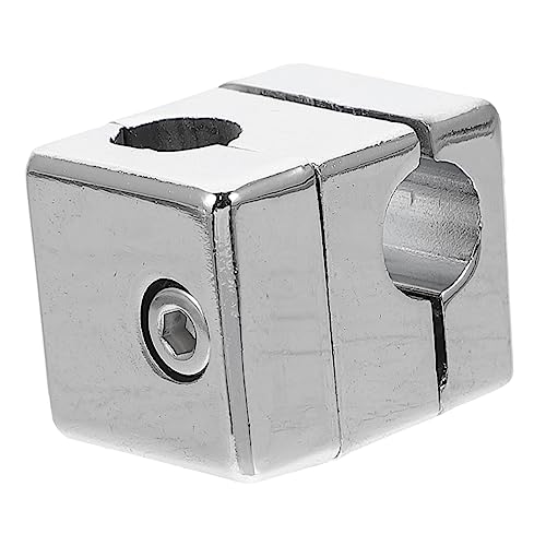 MUSISALY Electroplating Square Cross Clip Square Clamp Labs Clip Holder Laboratory Supplies Laboratory Equipment Square Head Clamp Laboratory Clip Cross Clamp Stainless Steel Silver