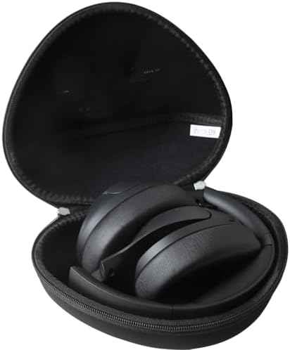 Hermitshell Hard Travel Case for BERIBES/TOZO HT3 / TOZO HT2 Hybrid Active Noise Cancelling Headphones (Black)
