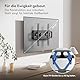 VonHaus Kipp- und Schwenkbare TV Wandhalterung für 24-65-Bildschirme mit Wasserwaage, Max. VESA 400x400, für Gebogene und Flachbildschirme