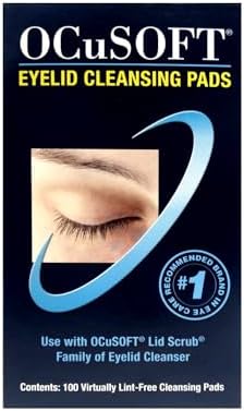 OCuSOFT Dry Replacement Pads for Eyelid Cleansing, 100 Count – For Use with OCuSOFT Lid Scrub Cleanser (Sold Separately) image 5