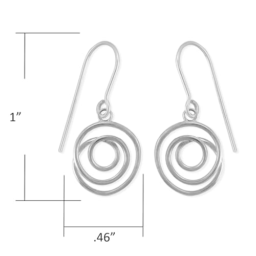 Boma Jewelry Spiral Dangle Earrings4