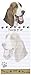 "Basset Hound Magnetic List Pads" Uniquely Shaped Sticky Notepad Measures 8.5 by 3.5 Inches