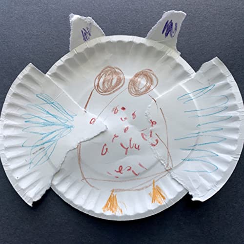 ULDIGI 50 peças de polpa de ensino faça você mesmo projetos de mão multi- kit de pratos de mesa arte