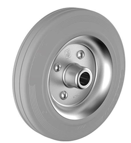 Wicke WB 200/50/4R Rad, Roller Bearing, Breite 48 mm, Durchmesser 200 mm, Traglast 205 kg