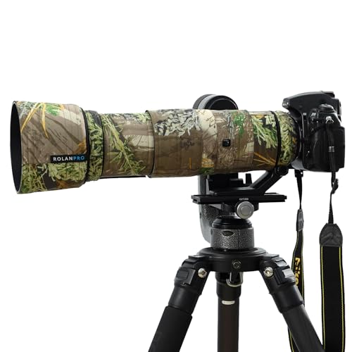 Rolanpro �����Y�J�o�[, Nikon AF-S 200-500mm F/5.6 E ED VR�ɓK������]�������Y�p�J���t���[�W���R�[�g, �O�w�\���ی� [�F�ԍ��F�΂̃W�����O������]