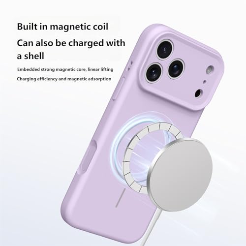 Coque silicone iPhone 17 élégante magnétique solide verte