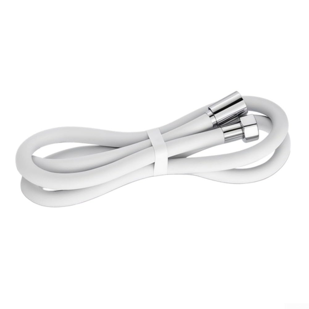 Manguera para ducha Silicona 2m G1/2 Antitorsión Alta Presión(Light Grey)