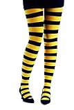 collant opaco – a rayas negro y amarillo.
