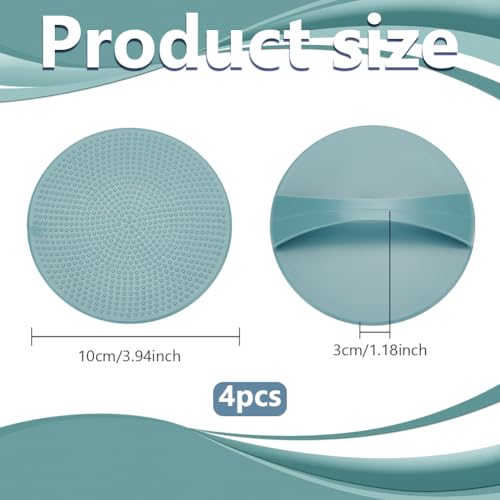 Image of PLIGREAT 4 Pcs Wet Felting Tool Versatile Fulling Block, Felt Making Tool Wet Felting Board Washboard Felt Blocking Board for Working on Seams, Flat Felts, Hat & Slipper Shaping