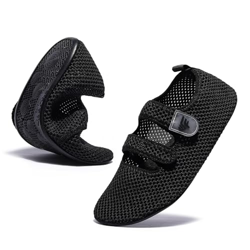 Womens Mens Water Shoes for Beach Swimming - Non Slip Quick Dry Barefoot Aqua Socks with Adjustable Straps