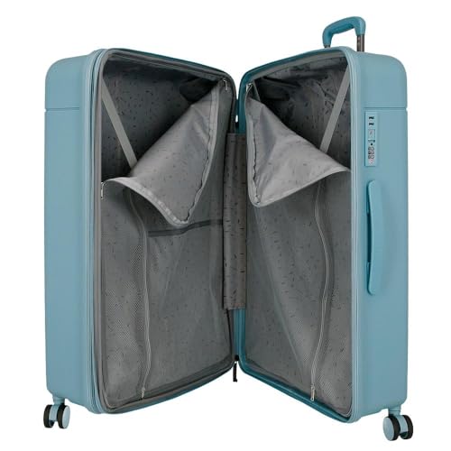 Jeu de valises bleues Movom rigides en polypropylène extensible 180L