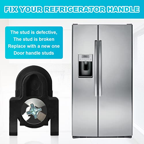Wr01X39781 Refrigerator Door Handle Fastener & For Fits Ge Refrigerator Freezer Handle Replacement Parts Compatible Model Ap7175647 Wr01X25070（2 Pcs） #TOP1