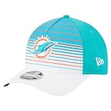 New Era Men's White/Aqua Miami Dolphins Adventure Gradient 9FORTY M-Crown A-Frame Adjustable Hat